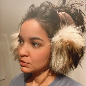 Fur earmuffs from Peter Glenn